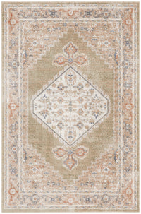 Nourison Astra Machine Washable Asw11 Sage Multi Area Rug