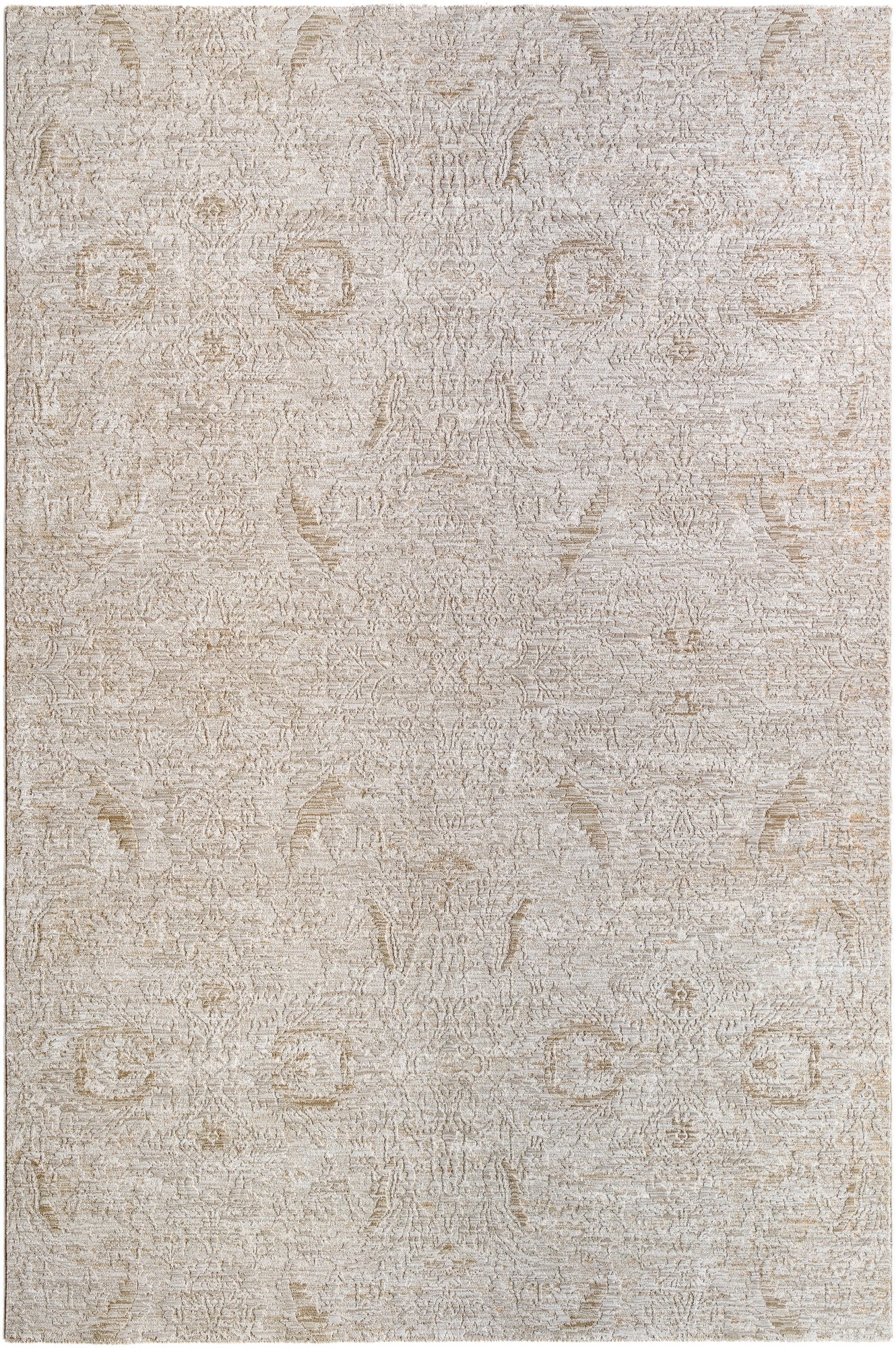 Surya Masterpiece Mpc-2317 Light Gray, Cream, Medium Gray, Tan Area Rug