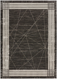 Nourison Desire Dsr01 Charcoal Silver Area Rug