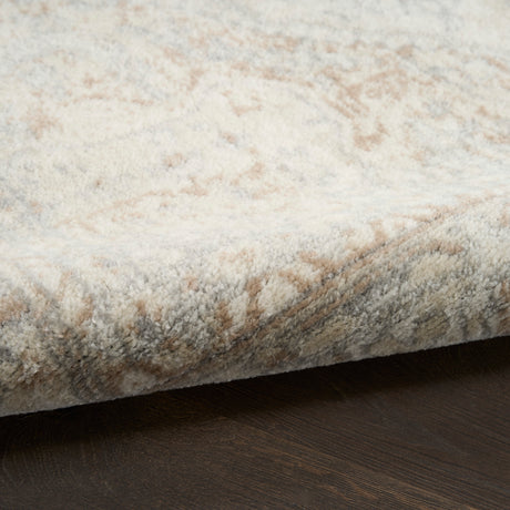 Nourison Quarry QUA18 Machine Made Beige Rug