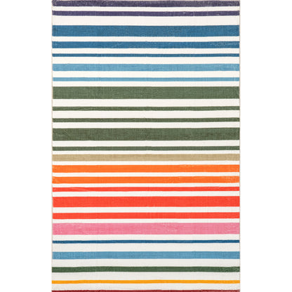 Nuloom Effie Stripes Kids Hjcl04A Multi Area Rug