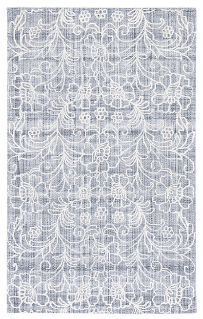 Safavieh Marbella Mrb323H Dark Grey/Ivory Area Rug