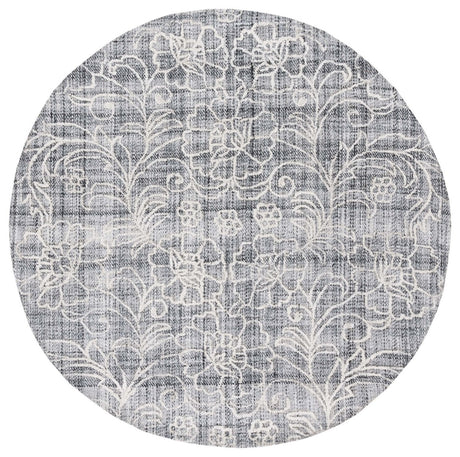 Safavieh Marbella Mrb323H Dark Grey/Ivory Rug.