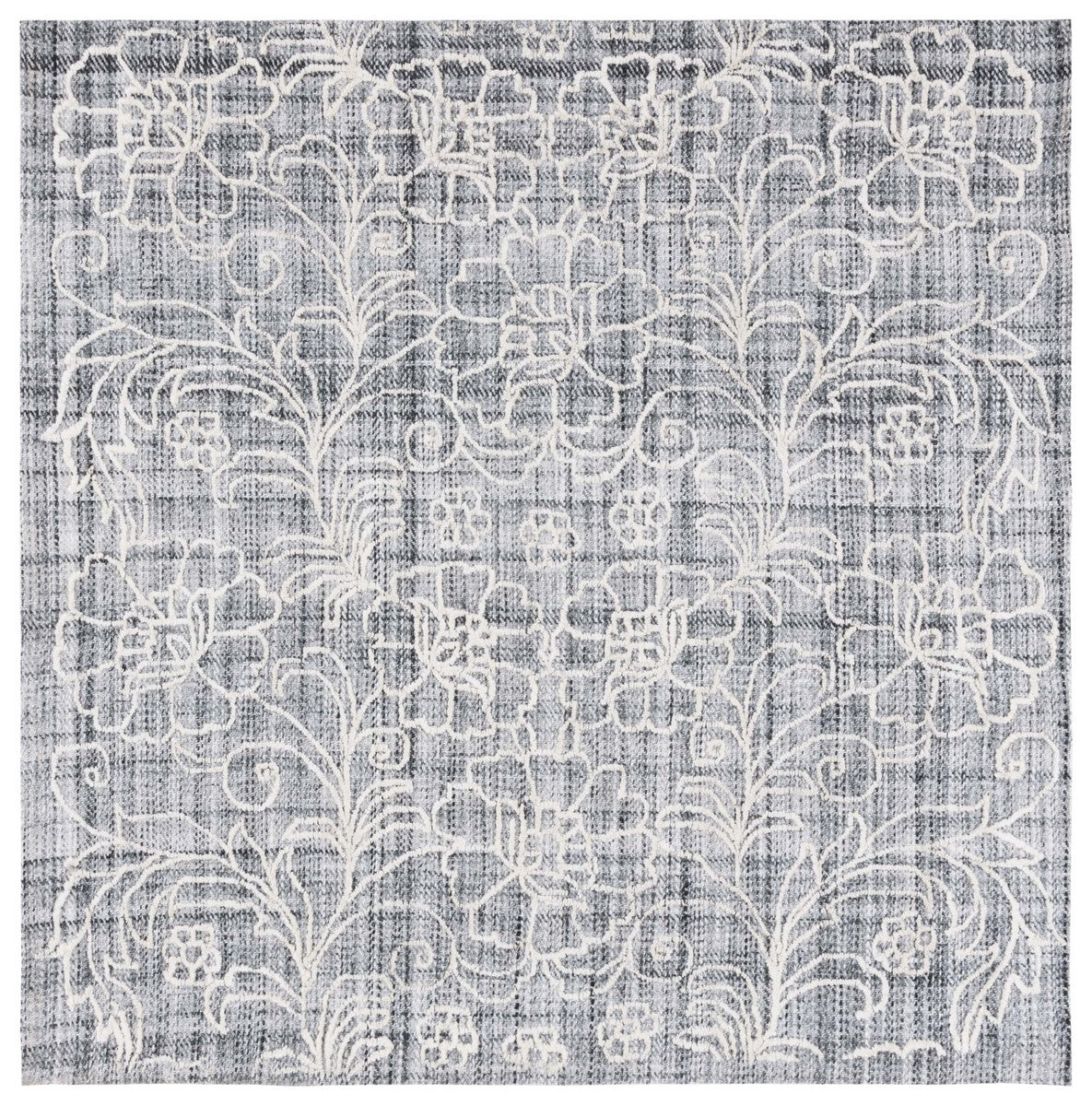 Safavieh Marbella Mrb323H Dark Grey/Ivory Area Rug