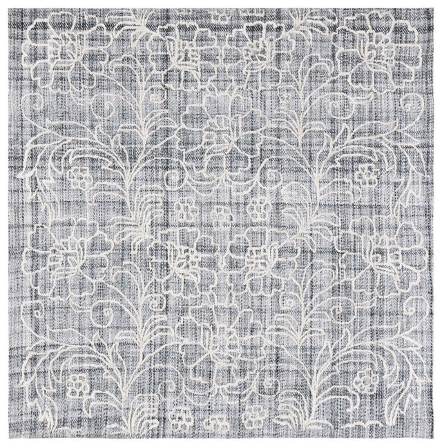 Safavieh Marbella Mrb323H Dark Grey/Ivory Rug.