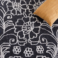 Safavieh Marbella Mrb323Z Black/Ivory Area Rug