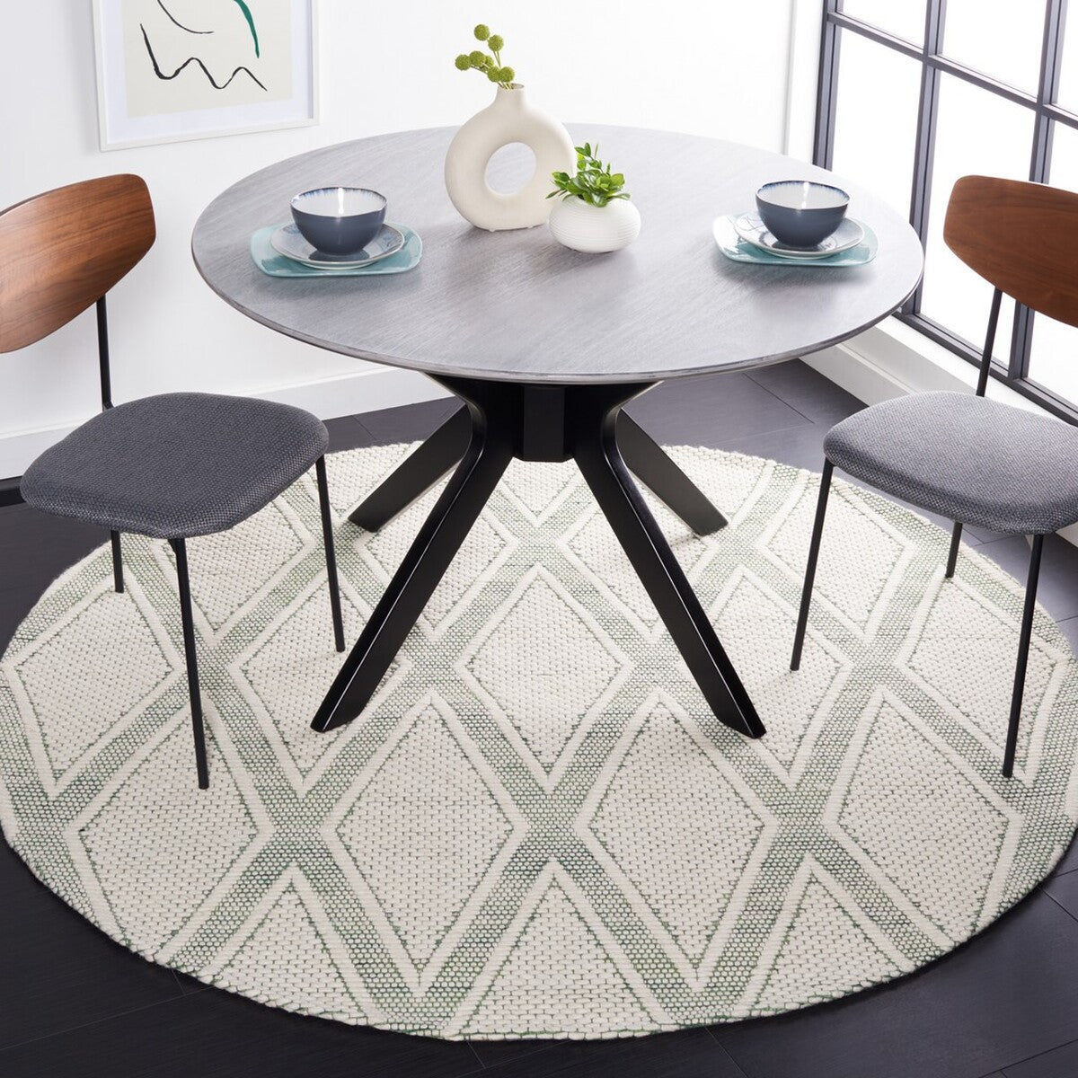 Safavieh Marbella Mrb326Y Green/Ivory Area Rug