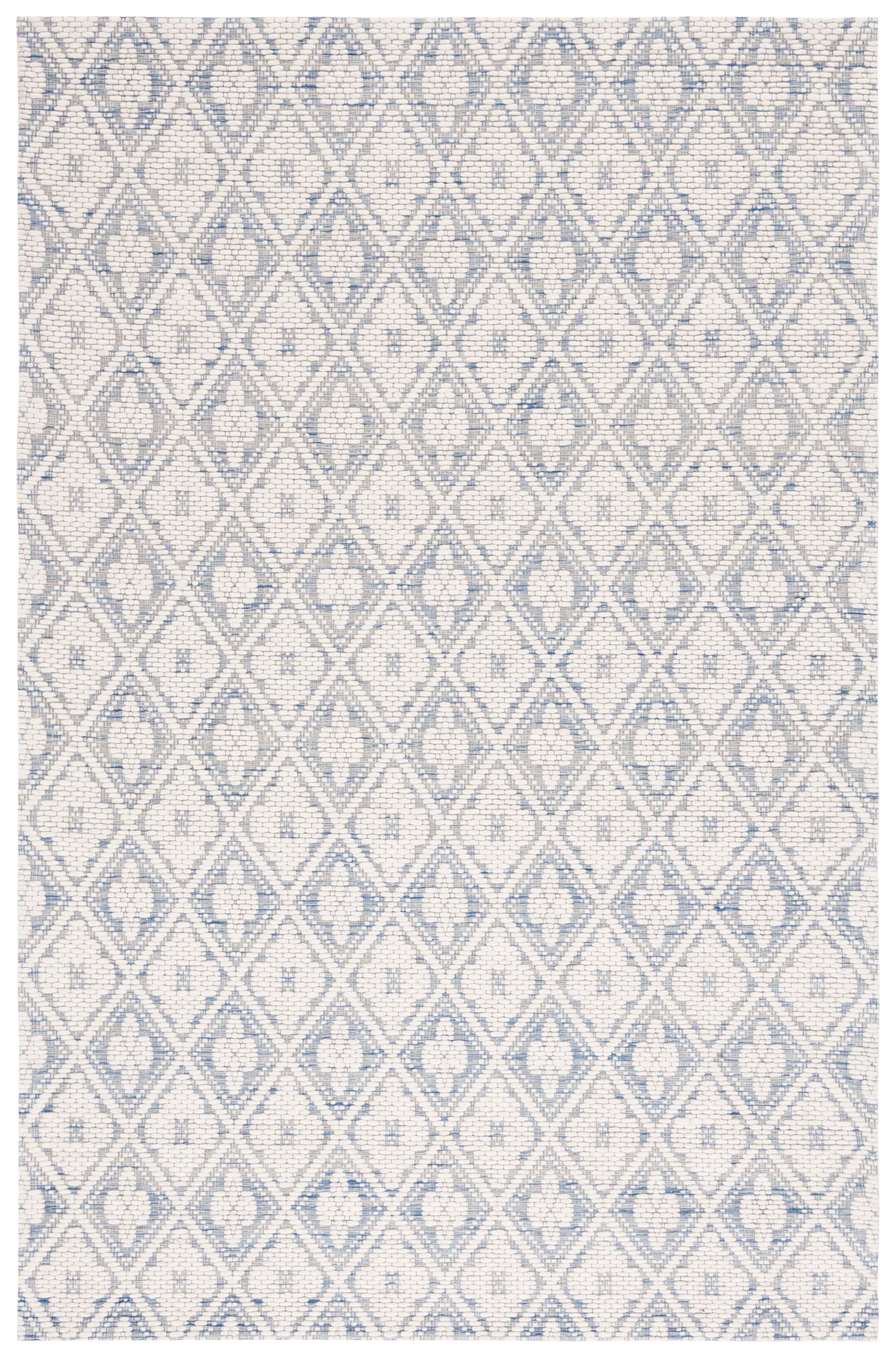 Safavieh Marbella Mrb328M Blue/Ivory Area Rug