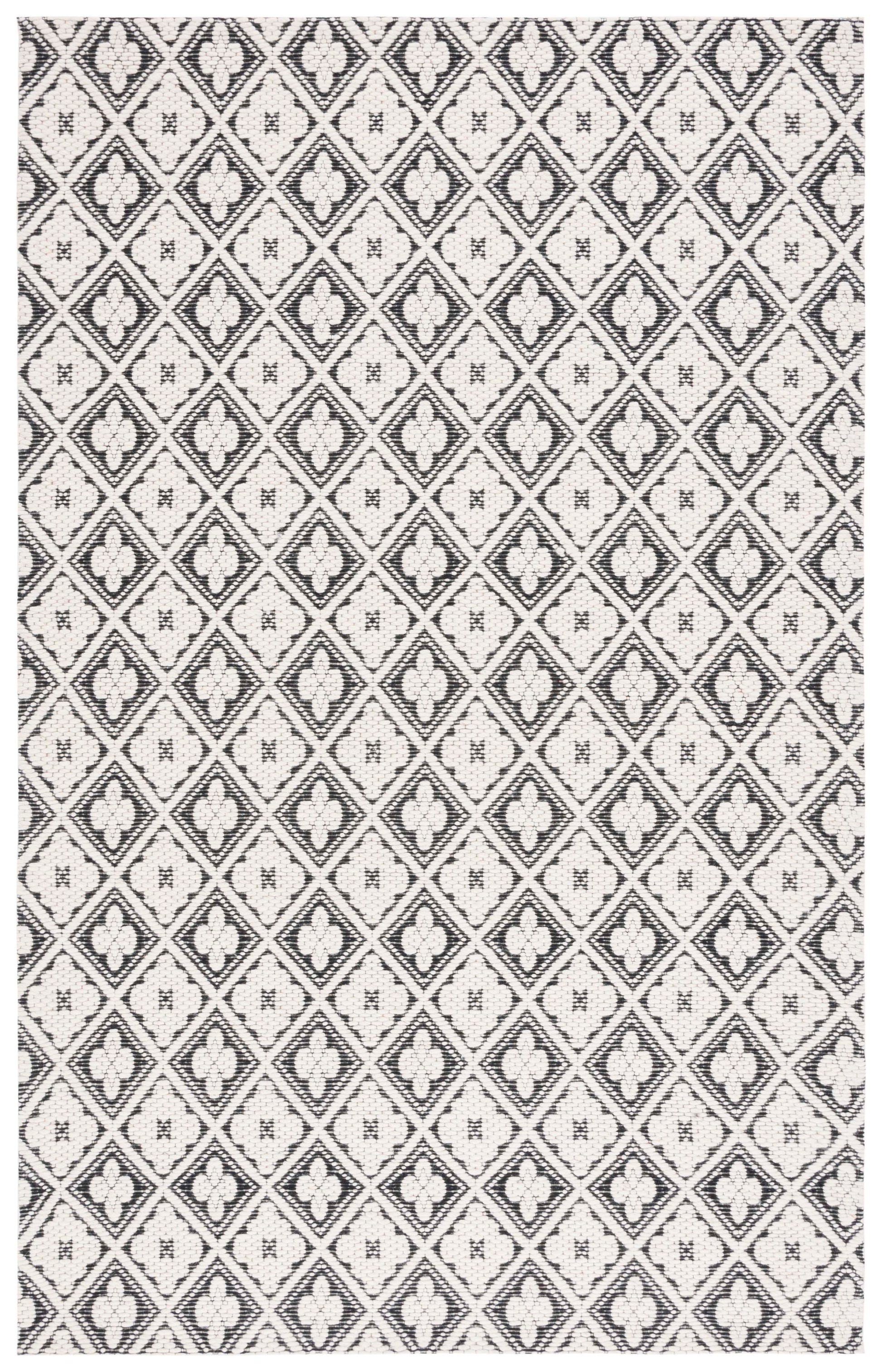 Safavieh Marbella Mrb328Z Black/Ivory Area Rug