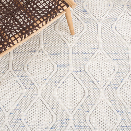 Safavieh Marbella Mrb428M Ivory/Blue Rug.