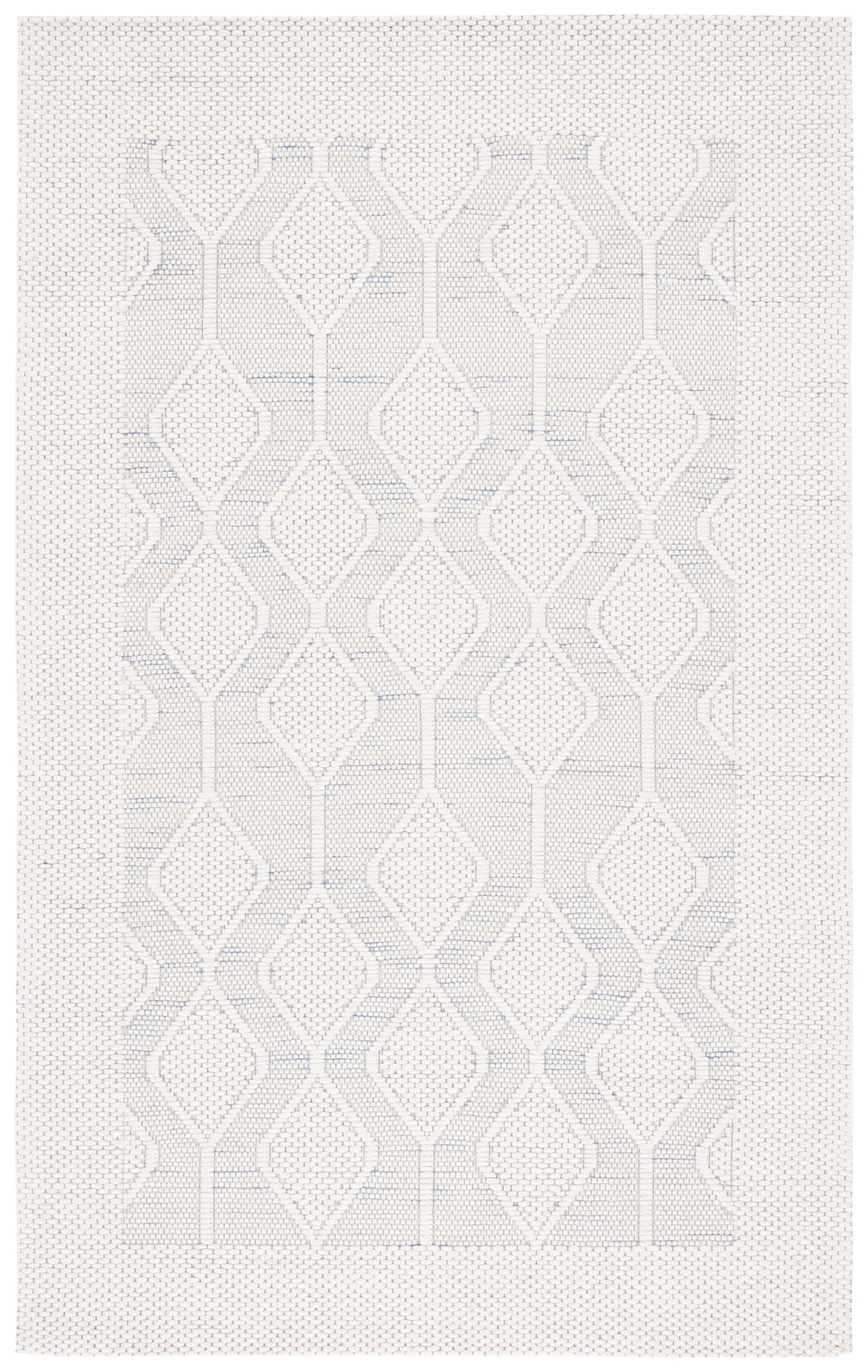 Safavieh Marbella Mrb428M Ivory/Blue Rug.