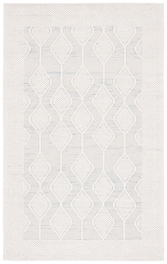 Safavieh Marbella Mrb428M Ivory/Blue Rug.