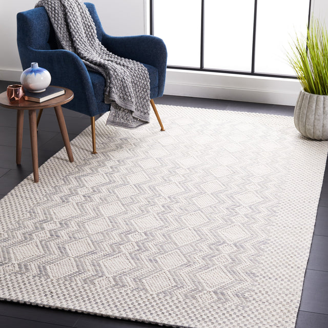 Safavieh Marbella Mrb429F Ivory/Grey Rug.