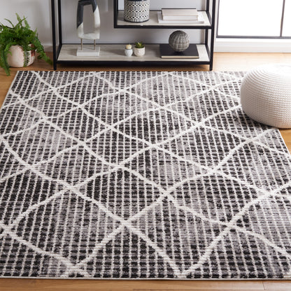 Safavieh Marrakesh Mrk204H Charcoal/Ivory Area Rug