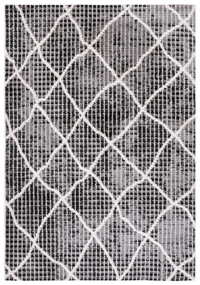 Safavieh Marrakesh Mrk204H Charcoal/Ivory Rug.