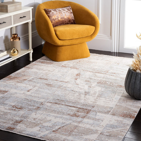 Safavieh Marmara Mrm306B Beige/Blue Rust Rug.