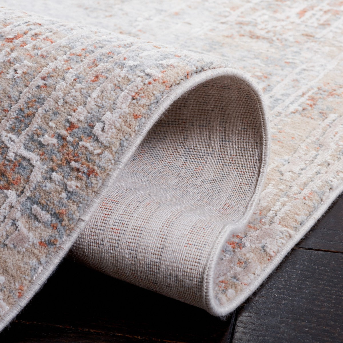 Safavieh Marmara Mrm310B Beige/Blue Rust Rug.