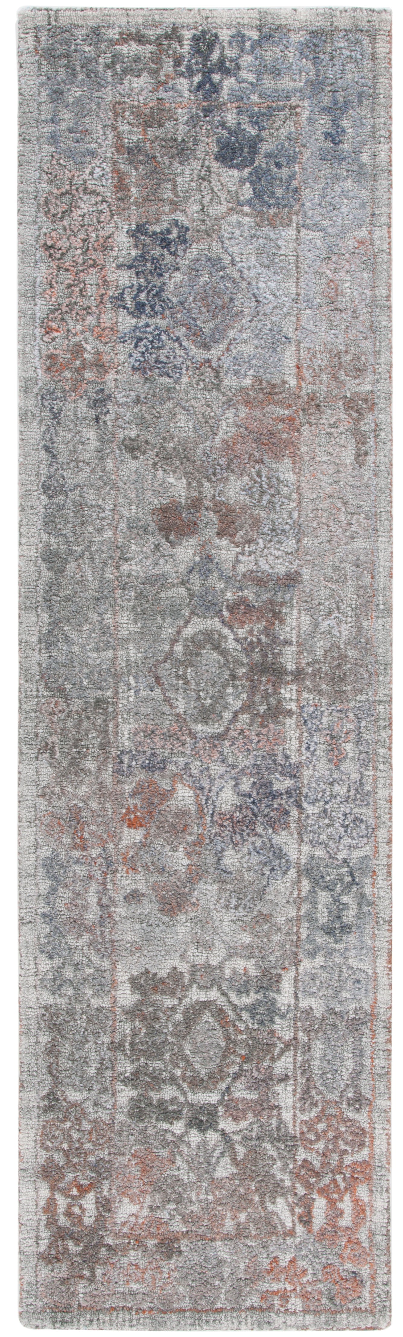 Safavieh Marquee Mrq120P Rust/Grey Area Rug