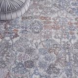 Safavieh Marquee Mrq120P Rust/Grey Rug.