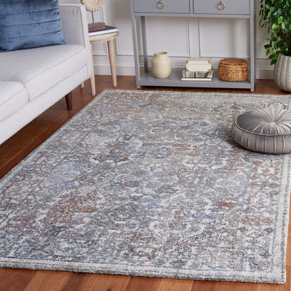 Safavieh Marquee Mrq120P Rust/Grey Area Rug