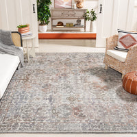 Safavieh Marquee Mrq120P Rust/Grey Area Rug