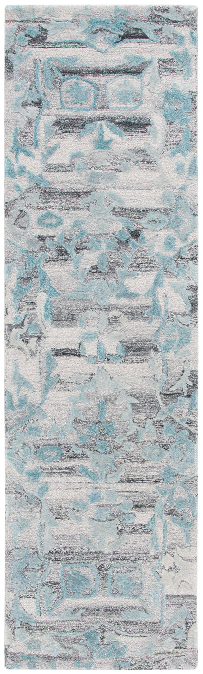 Safavieh Marquee Mrq122J Grey/Teal Area Rug