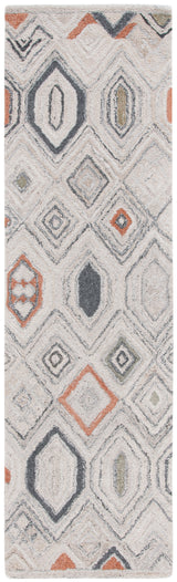 Safavieh Marquee Mrq124Q Rust/Grey Rug.