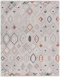 Safavieh Marquee Mrq124Q Rust/Grey Area Rug