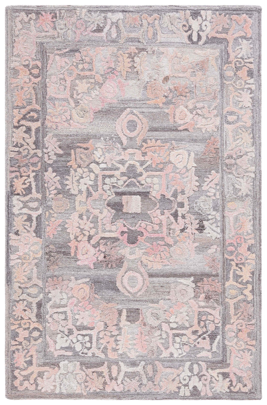 Safavieh Marquee Mrq125F Grey/Pink Area Rug