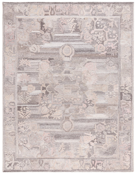 Safavieh Marquee Mrq125F Grey/Pink Rug.