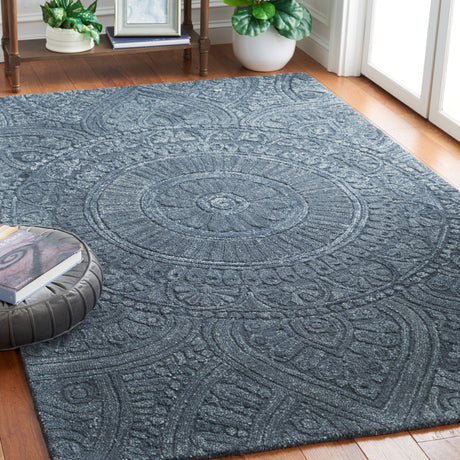 Safavieh Marquee Mrq301F Dark Grey Rug.