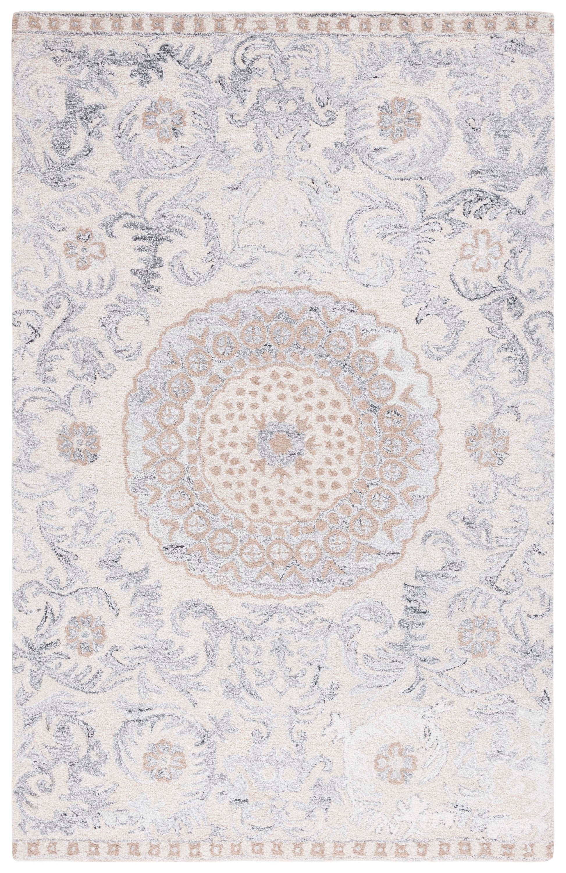 Safavieh Marquee Mrq401B Beige/Grey Area Rug