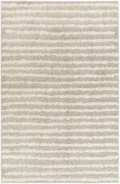 Surya Maryland Shag Msg-2309 Medium Gray, Off-White Area Rug