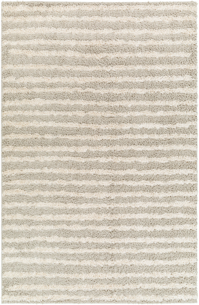 Surya Maryland Shag Msg-2309 Medium Gray, Off-White Rug.