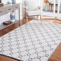 Safavieh Martha Stewart Msr3503N Ivory/Navy Area Rug