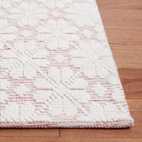 Safavieh Martha Stewart Msr3503Q Ivory/Red Rug.