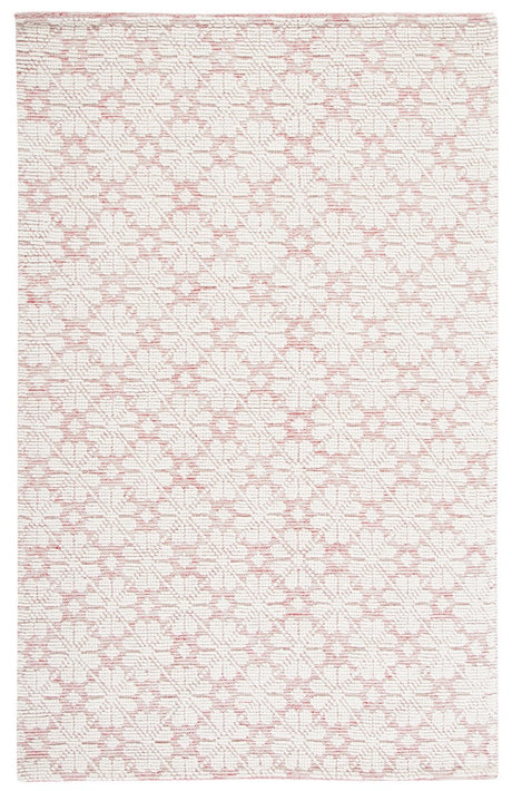 Safavieh Martha Stewart Msr3503Q Ivory/Red Rug.