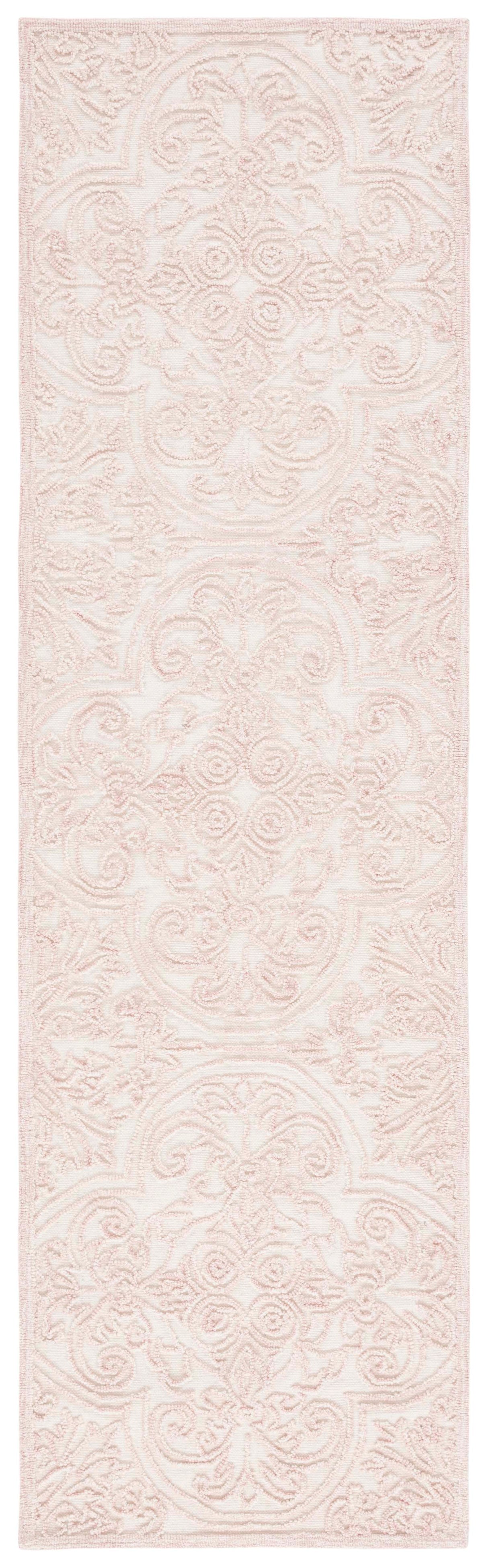 Safavieh Martha Stewart Msr3511U Ivory/Pink Rug.