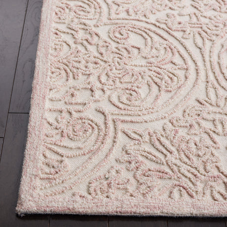 Safavieh Martha Stewart Msr3511U Ivory/Pink Rug.