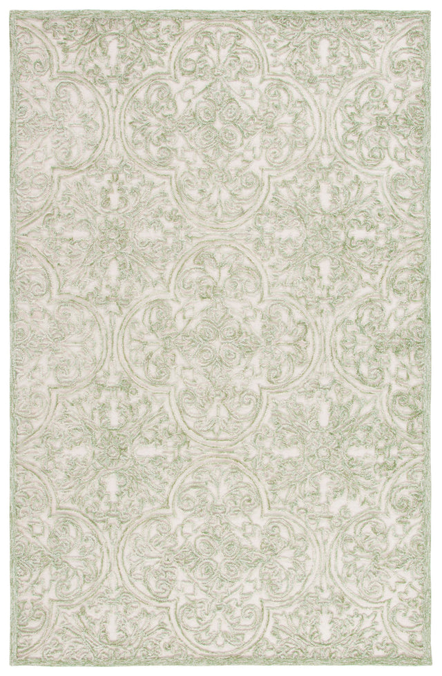 Safavieh Martha Stewart Msr3511Y Ivory/Green Rug.