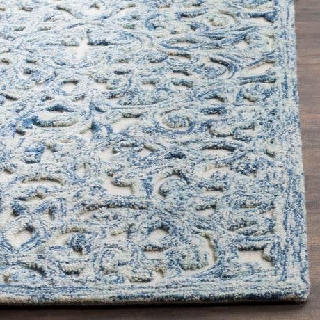 Safavieh Martha Stewart Msr3513B Blue/Ivory Rug.