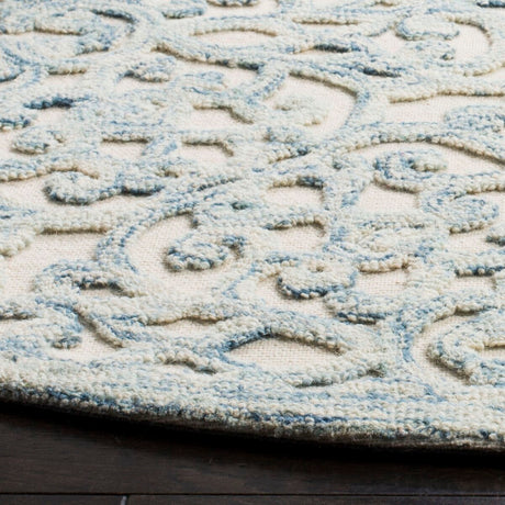 Safavieh Martha Stewart Msr3513B Blue/Ivory Rug.