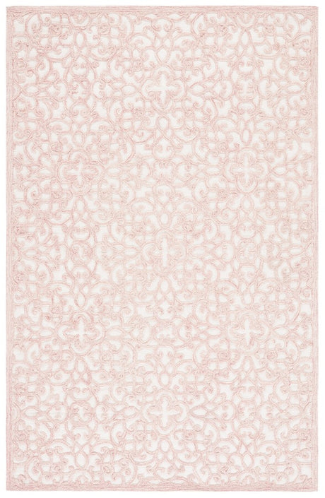 Safavieh Martha Stewart Msr3513U Ivory/Pink Rug.