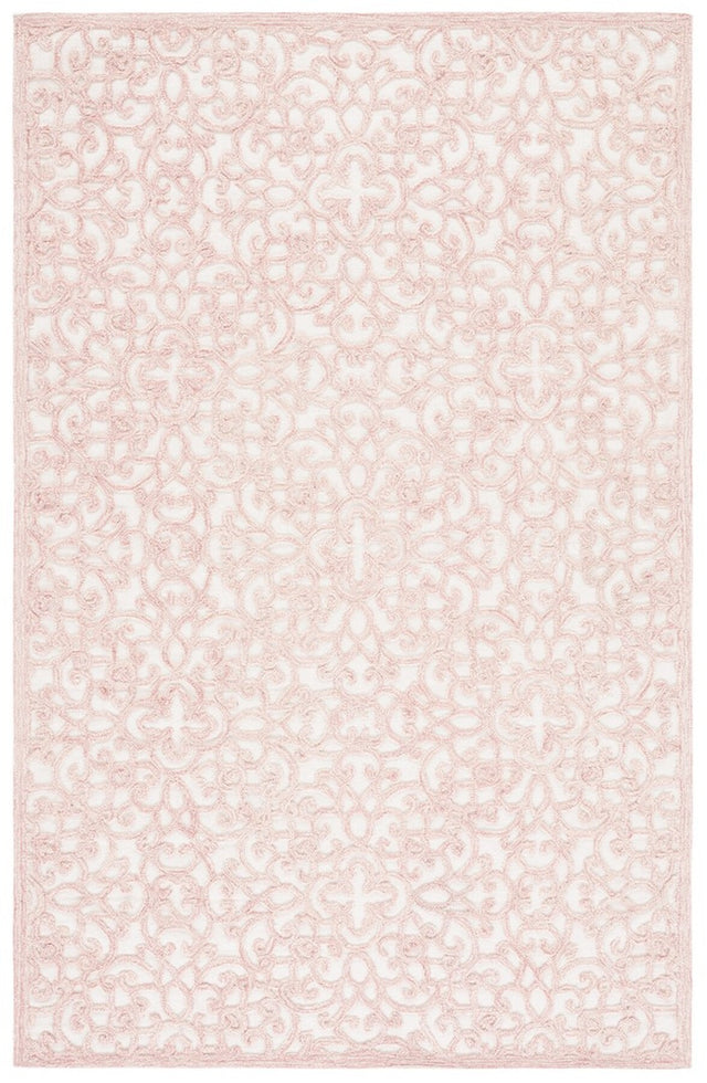 Safavieh Martha Stewart Msr3513U Ivory/Pink Rug.