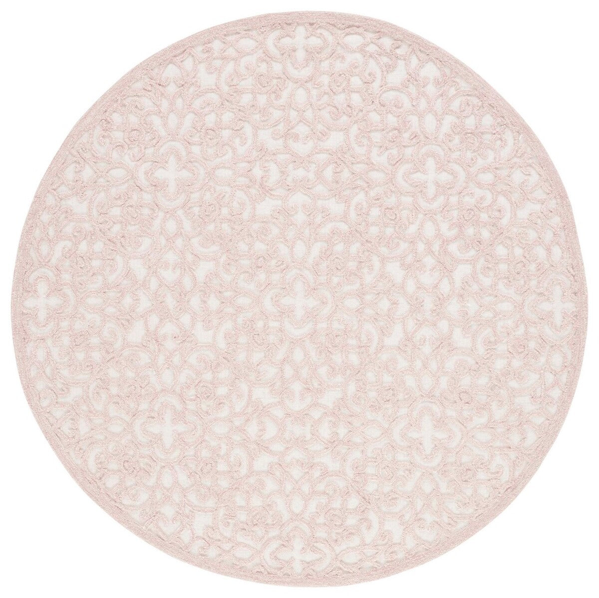 Safavieh Martha Stewart Msr3513U Ivory/Pink Rug.