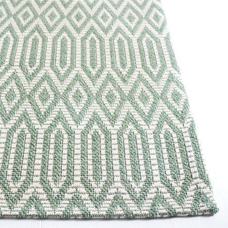 Safavieh Martha Stewart Msr405Y Green/Ivory Rug.