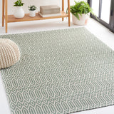 Safavieh Martha Stewart Msr405Y Green/Ivory Rug.