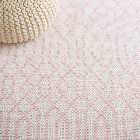 Safavieh Martha Stewart Msr421U Pink/Ivory Rug.