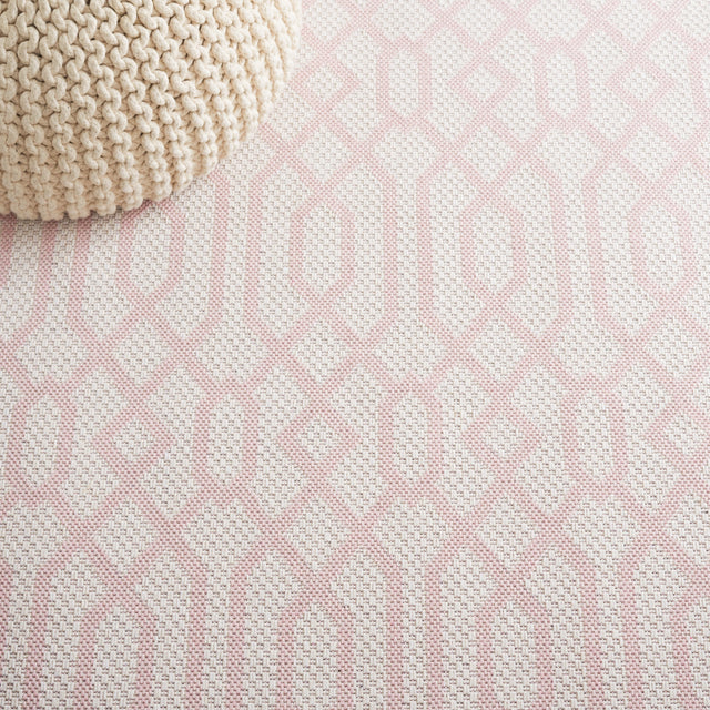 Safavieh Martha Stewart Msr421U Pink/Ivory Rug.