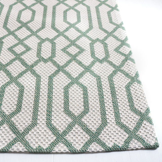 Safavieh Martha Stewart Msr421Y Green/Ivory Rug.